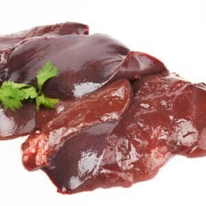 fresh and raw liver