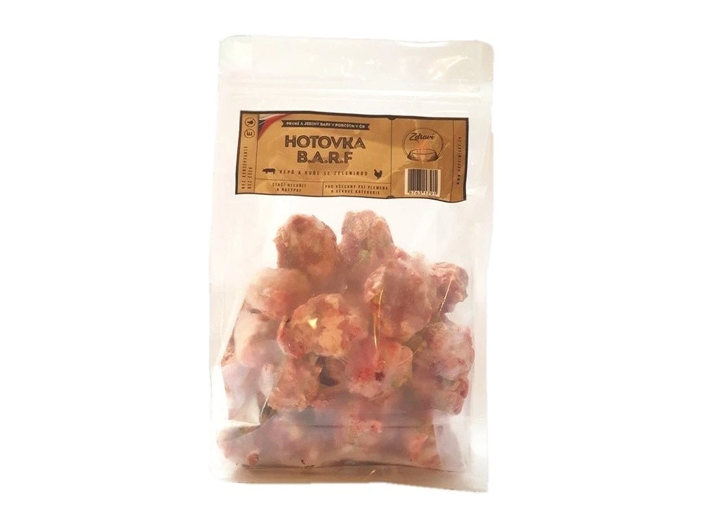 Hotovka bravčové a kuracie mäso so zeleninou 1 kg