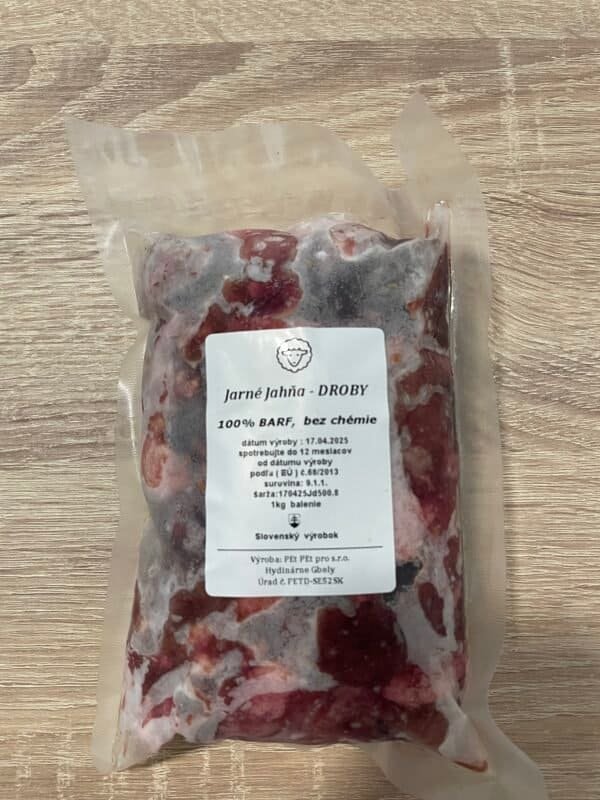 Jahňacie droby 500 g