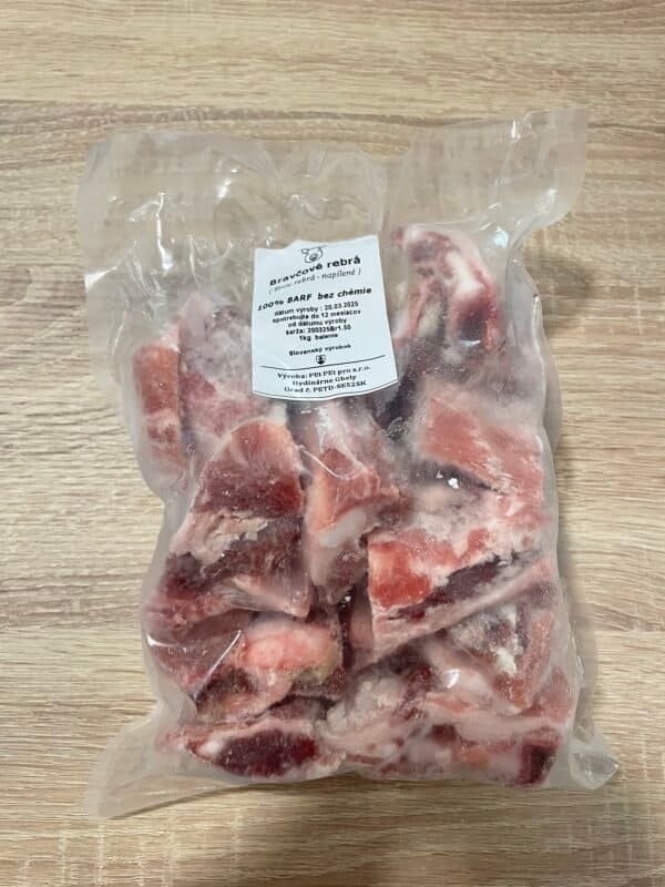 Bravčové rebrá mäsité 1 kg